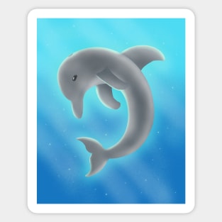 Baby dolphin Sticker